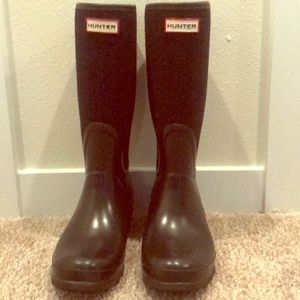 Original Hunter Arlen Tall Glossy Rain Boots